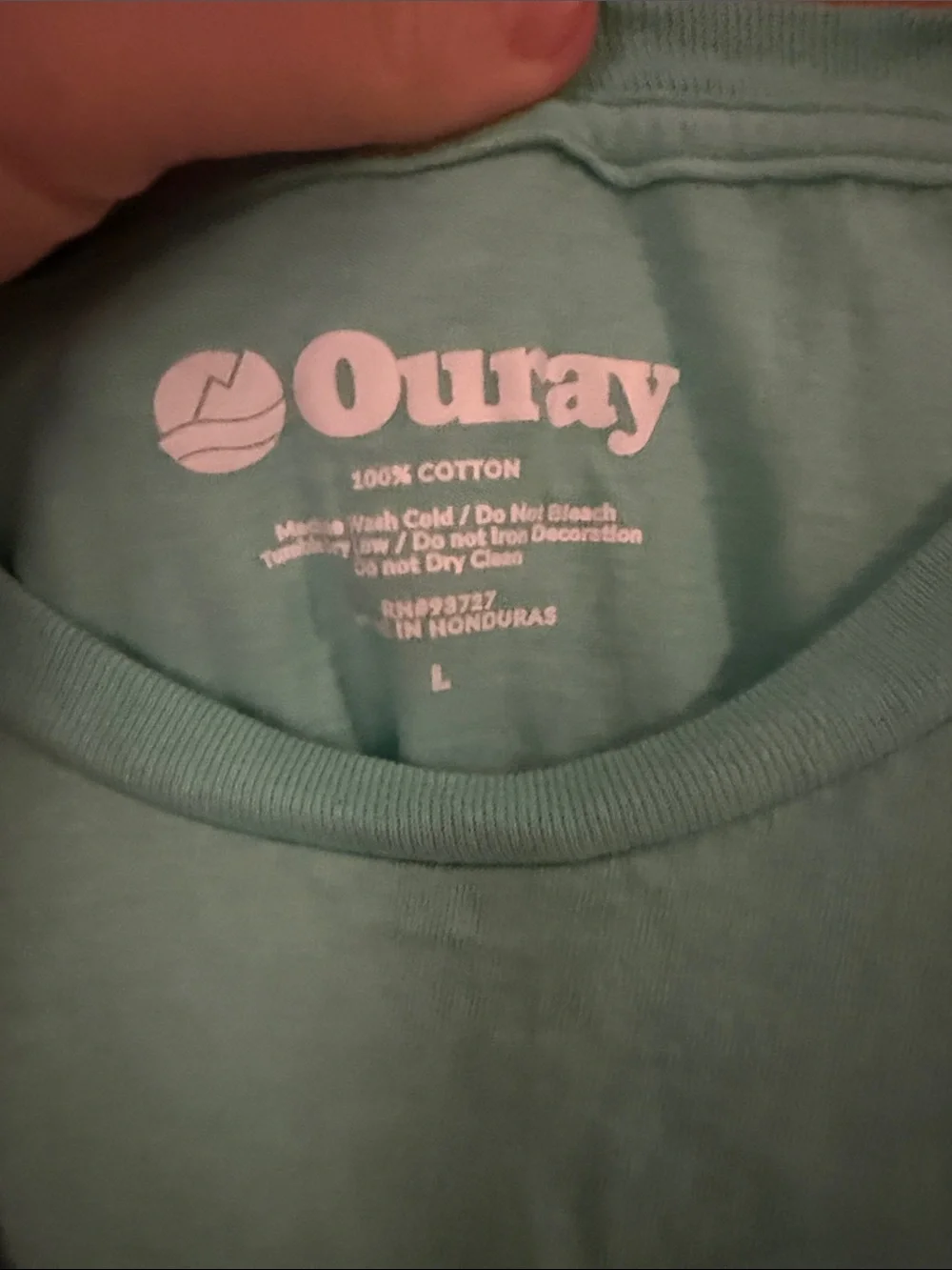 Oura Mint Green Dog Surf Graphic Tee